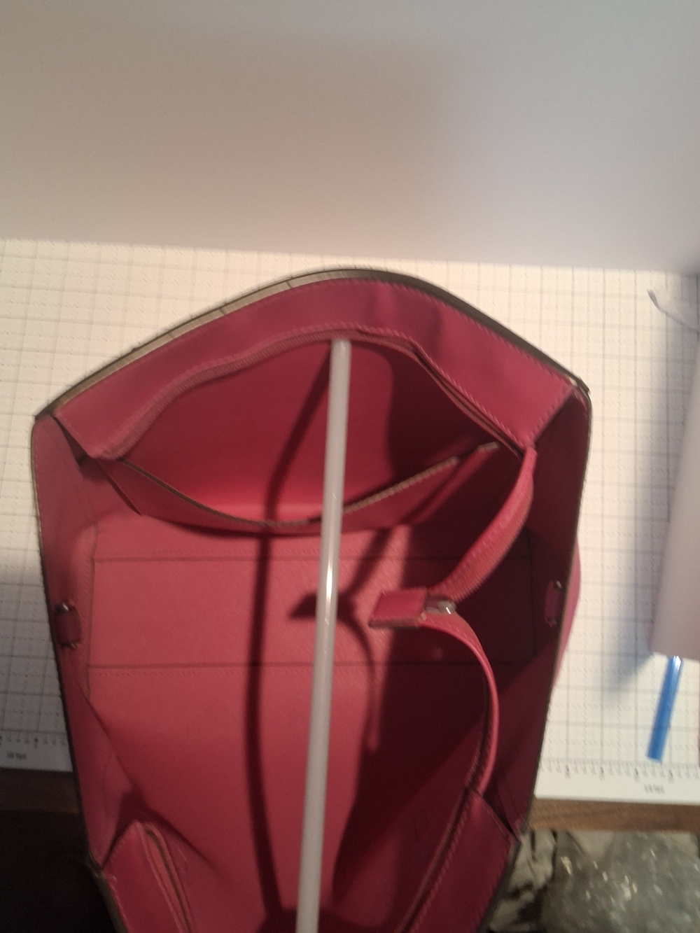 Michael Kors Pink Saffiano Leather Tote Bag - Picture 15 of 16
